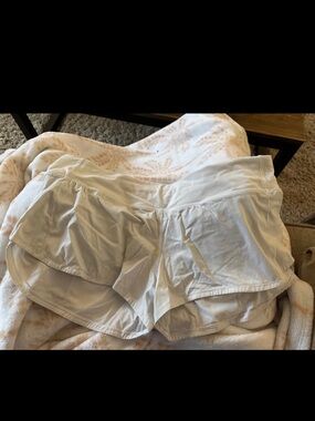 lululemon white Athletic Skort